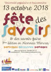 AFFICHE Fête des savoirs 2018 fb